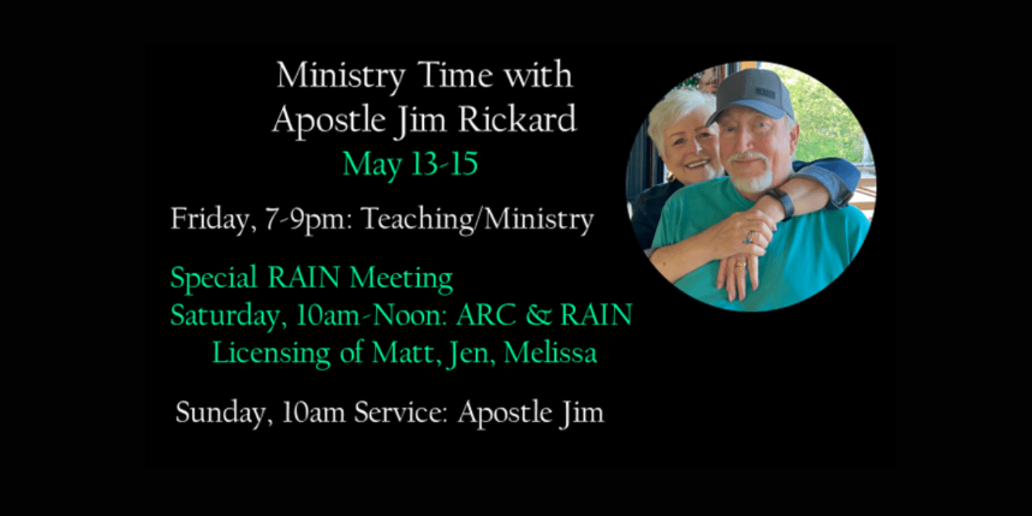 Apostle Jim Rickard